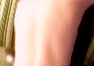 My foxy redhead sis enjoys the doggy style